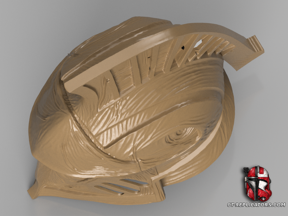 STL 3D Print Files Elder Scrolls Skyrim Dwarven Helmet Cosplay 1:1 Replica