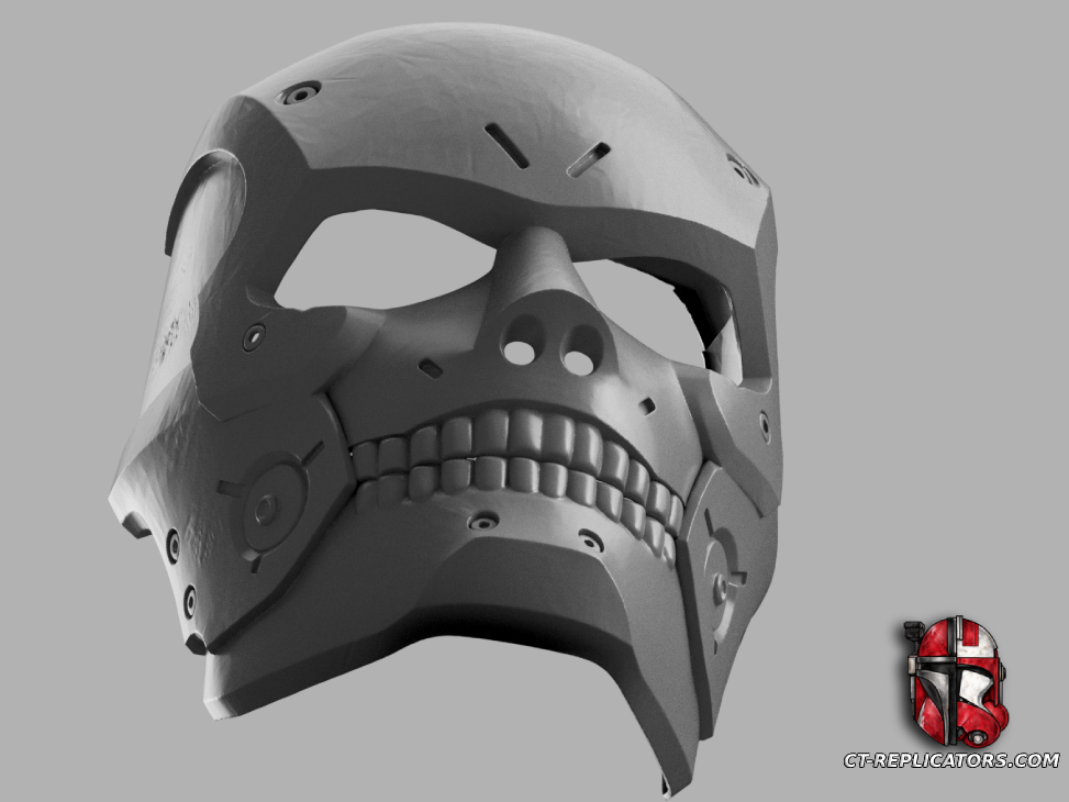 STL 3D Print Files Ludens Mask Death Stranding Cosplay 1:1 Replica