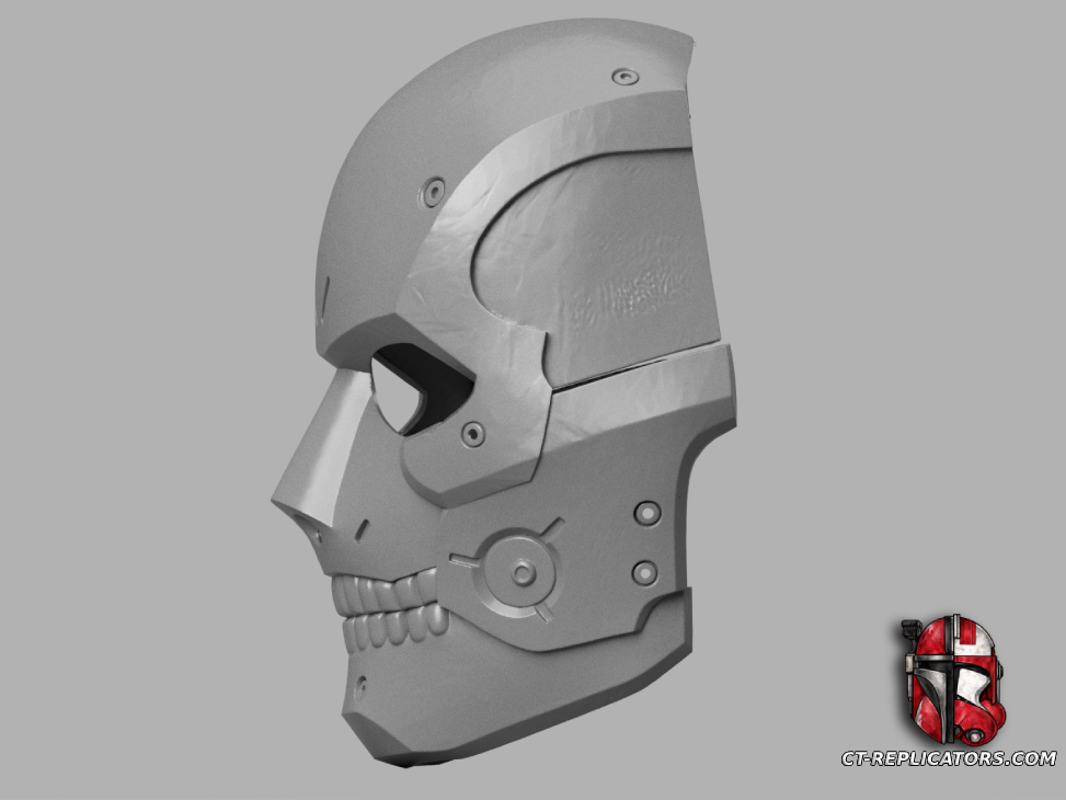 STL 3D Print Files Ludens Mask Death Stranding Cosplay 1:1 Replica