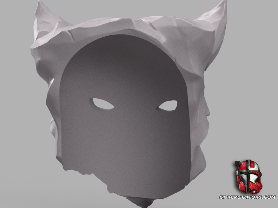STL 3D Print Files Marble Malphite Head - League Of Legends Cosplay 1:1 Replica