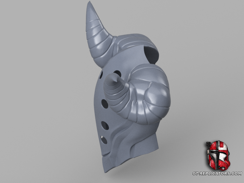 STL 3D Print Files Blood Knight Hecarim Helmet - League Of Legends Cosplay 1:1 Replica