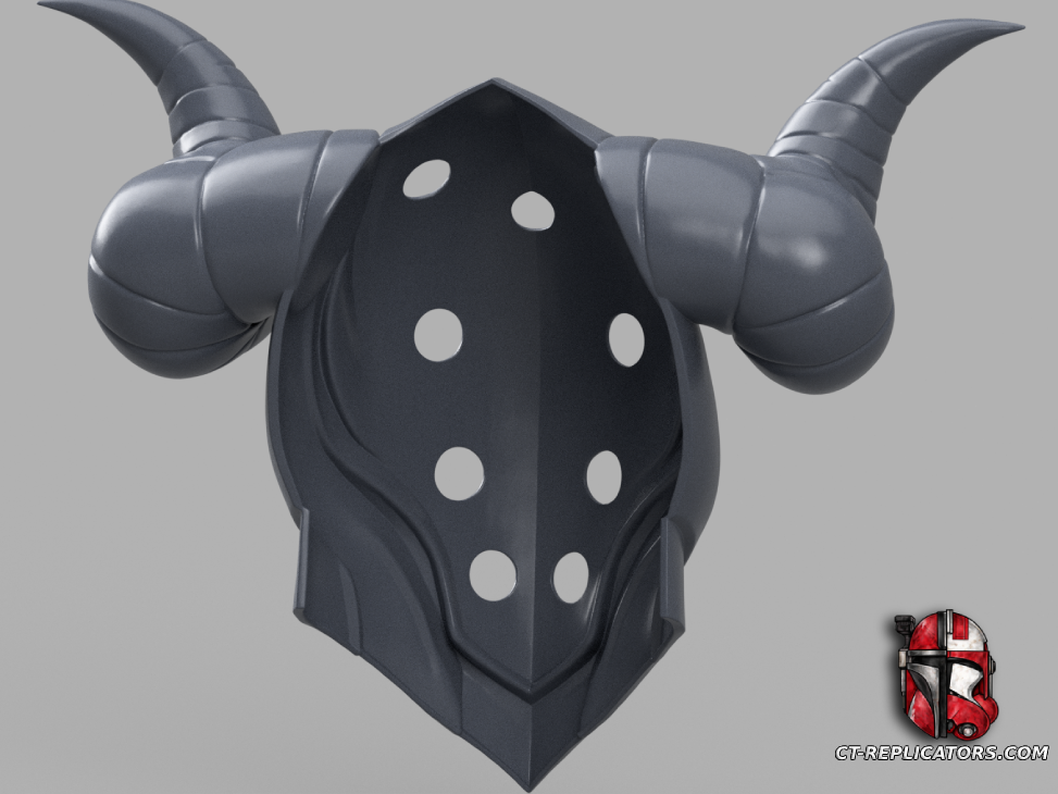 STL 3D Print Files Blood Knight Hecarim Helmet - League Of Legends Cosplay 1:1 Replica