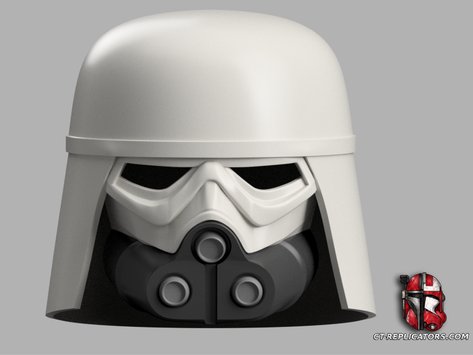 The Mandalorian and Grogu - Snowtrooper Helmet - Cosplay 1:1 Replica