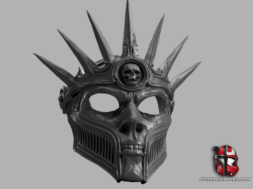 STL 3D Print Files  Diablo 4 Judicator’s Mask (concept) - Cosplay 1:1