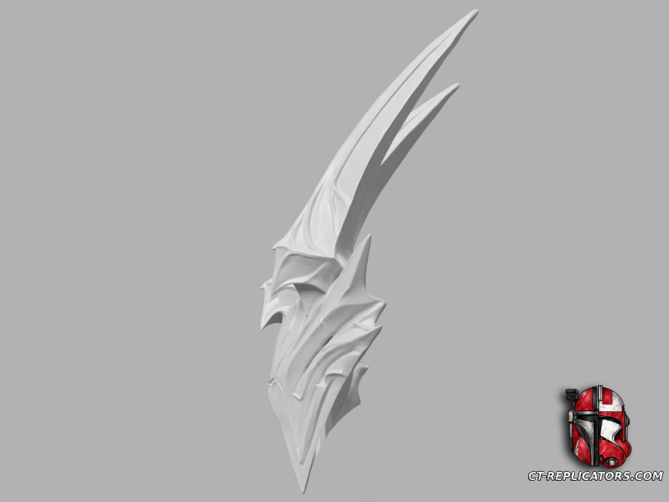 STL 3D Print Files BLOOD MOON Tryndamere Mask - League Of Legends Cosplay 1:1 Replica