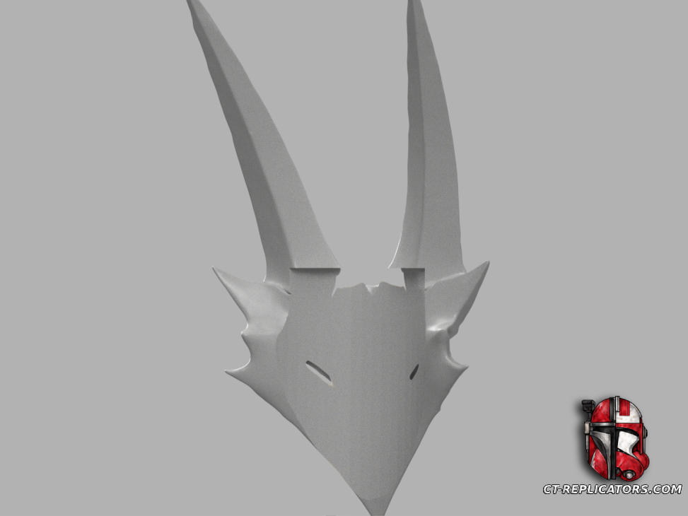 STL 3D Print Files BLOOD MOON Tryndamere Mask - League Of Legends Cosplay 1:1 Replica