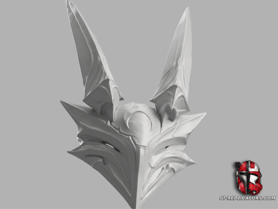 STL 3D Print Files BLOOD MOON Tryndamere Mask - League Of Legends Cosplay 1:1 Replica