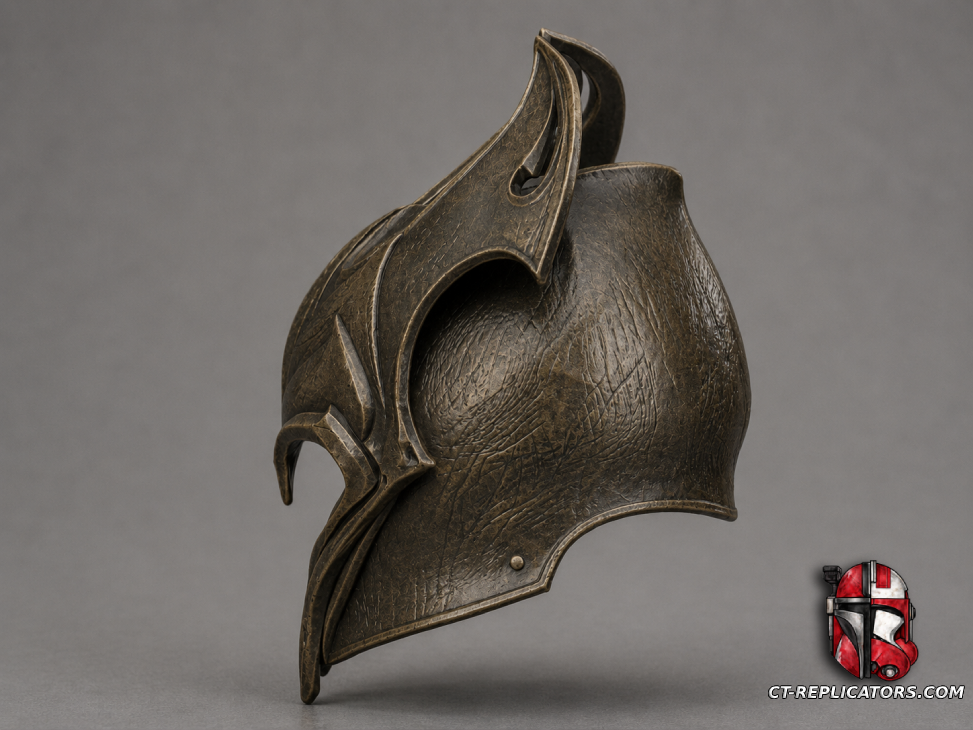 STL 3D Print Files LOTR Hobbit Mirkwood Captain Helmet 1:1 Cosplay Replica