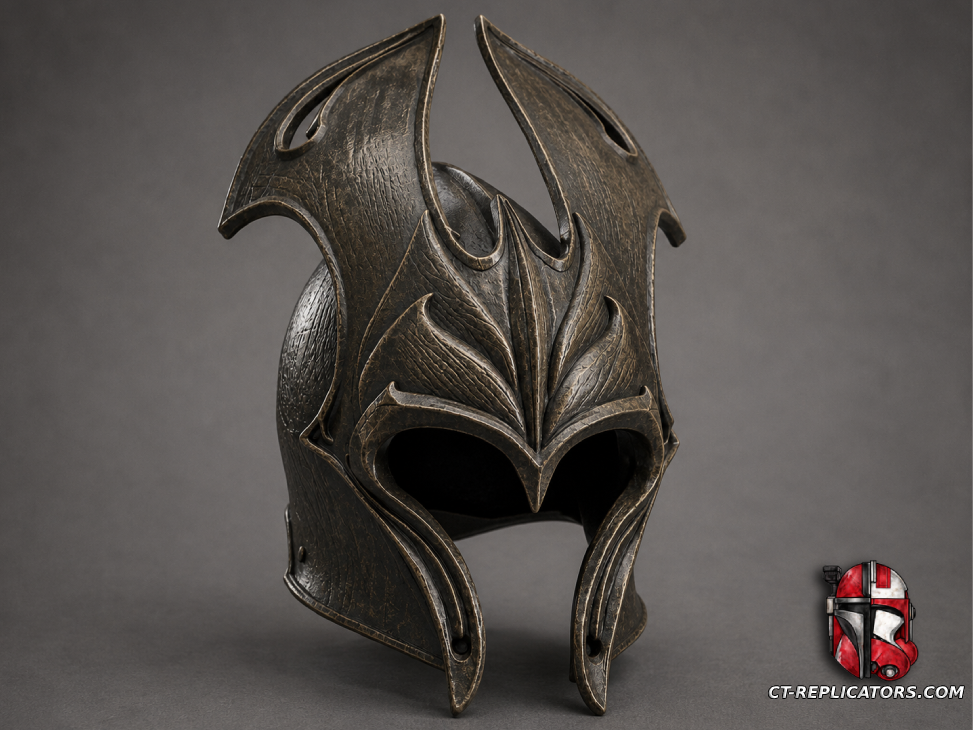 STL 3D Print Files LOTR Hobbit Mirkwood Captain Helmet 1:1 Cosplay Replica