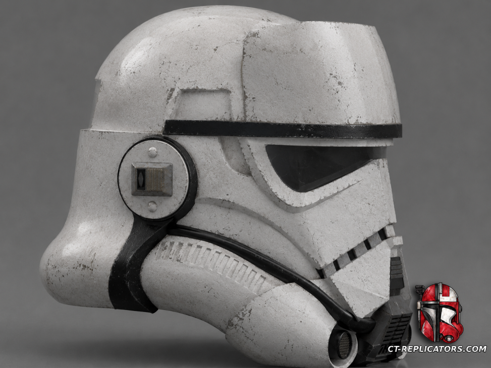STL 3D Print Files Patrol Trooper Helmet Han Solo Star Wars Cosplay