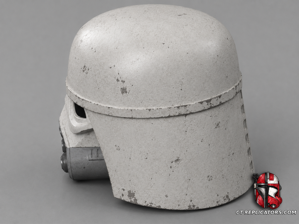 The Mandalorian and Grogu - Snowtrooper Helmet - Cosplay 1:1 Replica