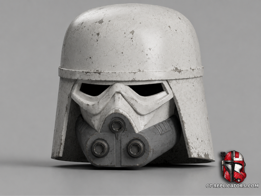 The Mandalorian and Grogu - Snowtrooper Helmet - Cosplay 1:1 Replica