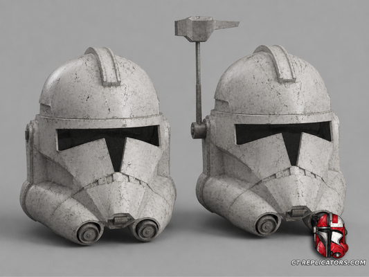 STL 3D Print Files Animated Clone Trooper Helmet TCW Phase 2 and ARC Star Wars Cosplay 1:1