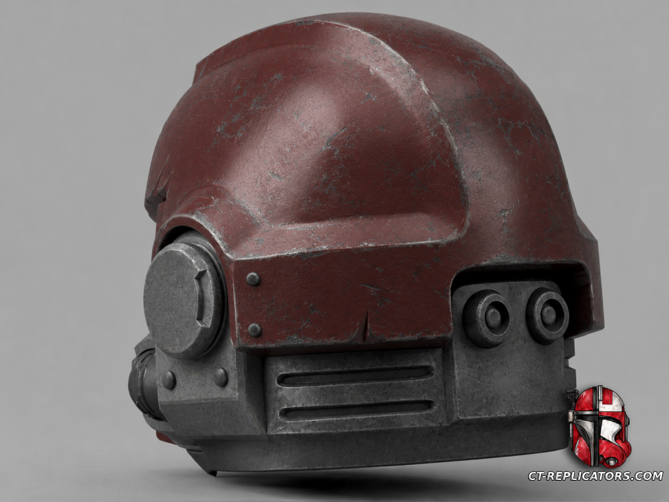 STL 3D Print Files Marine Helmet Veteran Damaged Primaris Astartes Helmet MK10 Helmet Cosplay 1:1