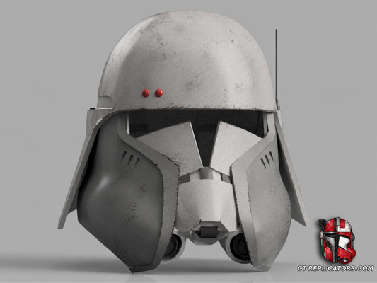 Clone Commander Bacara Phase 2 TCW Animated Bad Batch Helmet 1:1 Star Wars Cosplay