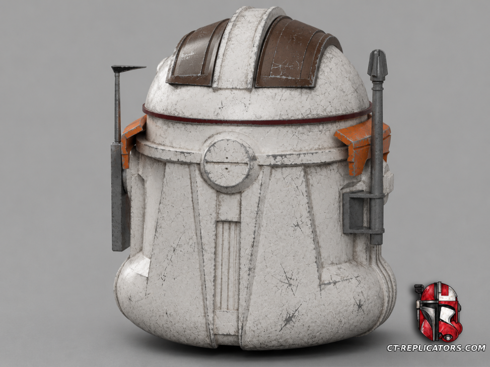STL 3D Print Files Commander Cody Phase 2 Clone Trooper Helmet 1:1 ROTS Star Wars Cosplay Replica