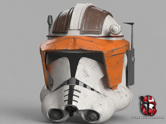 STL 3D Print Files Commander Cody Phase 2 Clone Trooper Helmet 1:1 ROTS Star Wars Cosplay Replica
