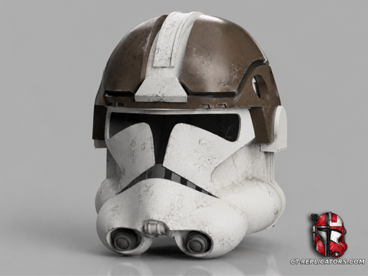STL 3D Print Files Clone Trooper Helmet AT-TE Revenge Of The Sith Phase 2 Gunner 1:1 ROTS