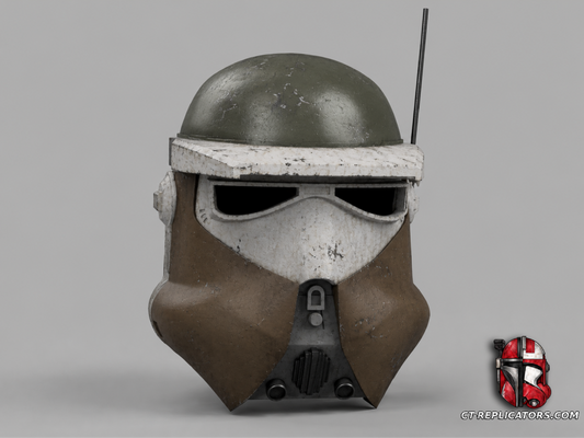 STL 3D Print Files AT-RT Driver Clone Trooper Helmet Phase 2 ROTS Star Wars 1:1 Replica Cosplay