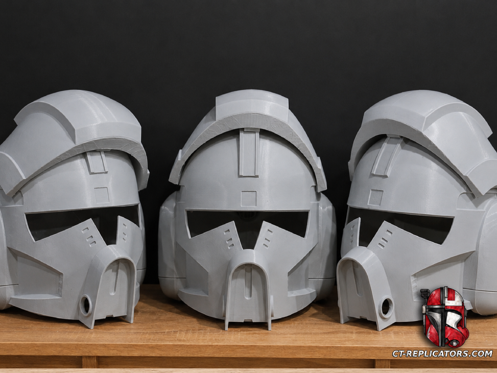 Clone Trooper Pilot helmet Animated TCW Season 4 - 7 Star Wars Cosplay