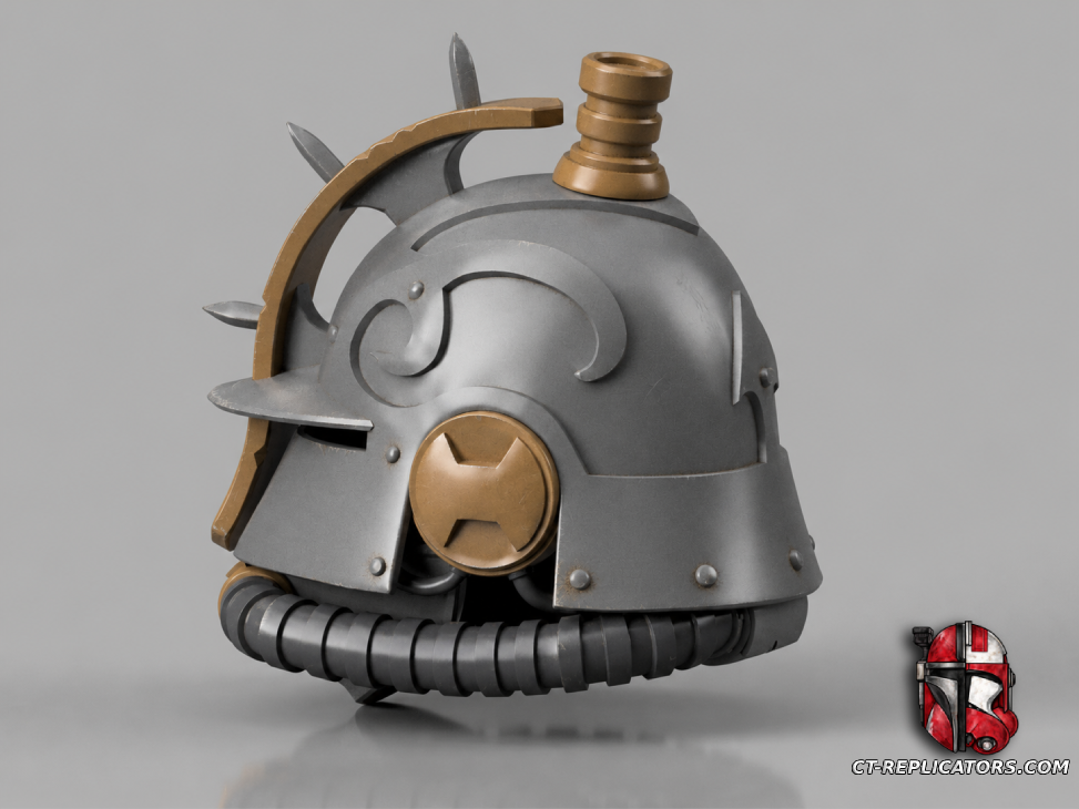 Skitarii Crested Cavalry Helmet 1:1 Cosplay Replica