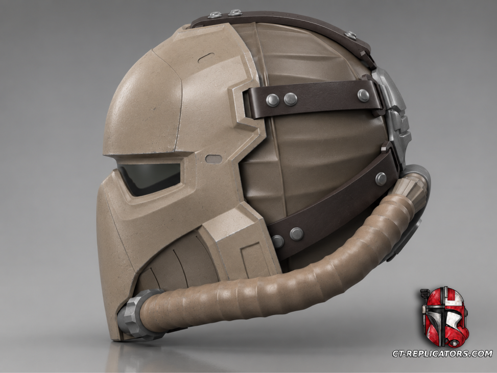 STL 3D Print Files Helldivers 2 - KDM-500 Outrider Helmet 1:1 Cosplay Replica