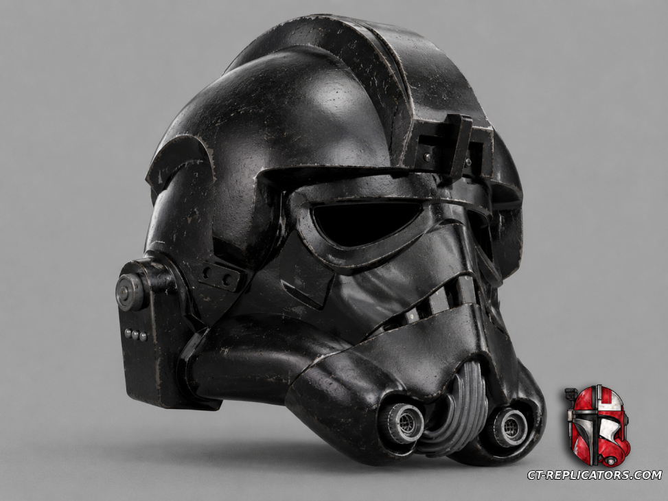 STL 3D Print Files Inferno Squad Tie Pilot Helmet Battlefront 2 Star Wars Cosplay