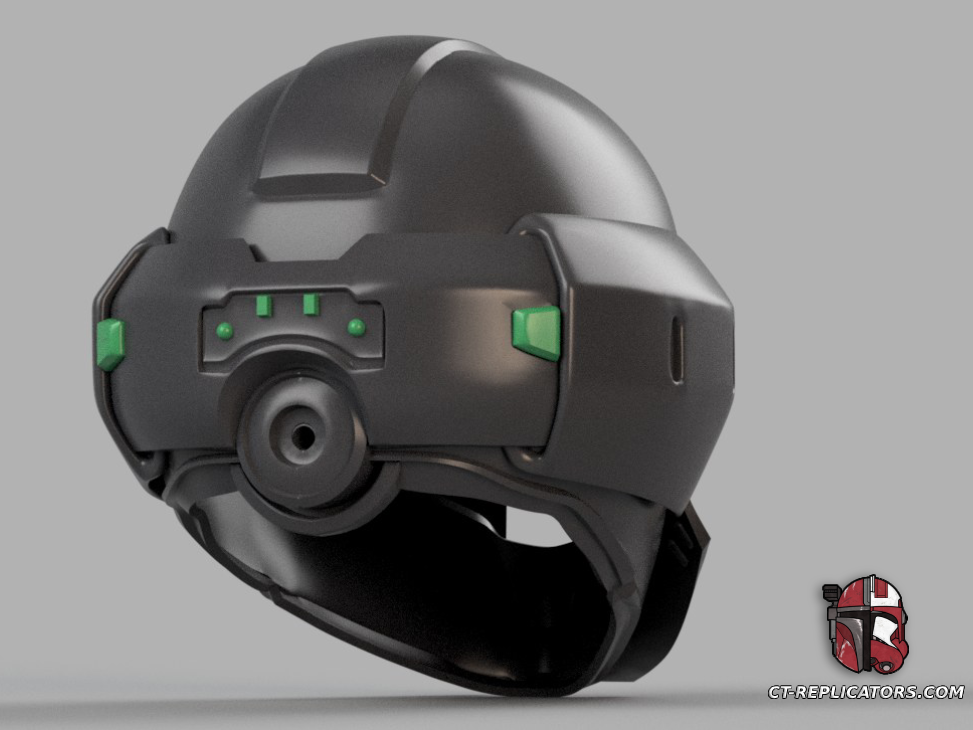 STL 3D Print Files Helldivers 2 CM-14 Physician / TR-114 Alpha Commando Helmet Diy Kit Cosplay 1:1