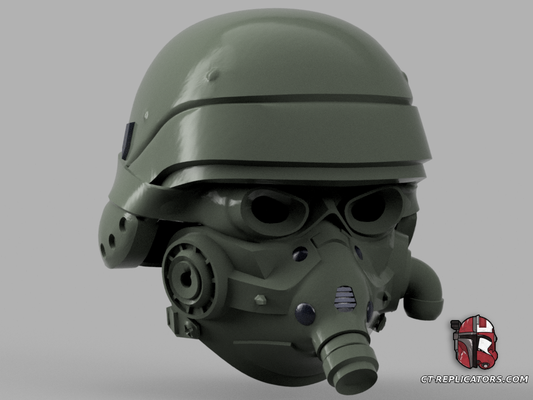 STL 3D Print Files Helldivers 2 AC-1 Dutiful Helmet Diy Kit Cosplay 1:1