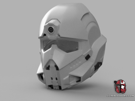 STL 3D Print Files Helldivers 2 FS-11 EXECUTIONER Helmet Diy Kit Cosplay 1:1