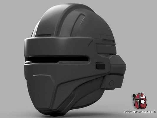 STL 3D Print Files Helldivers 2 FS-55 Destroyer Helmet Diy Kit Cosplay 1:1