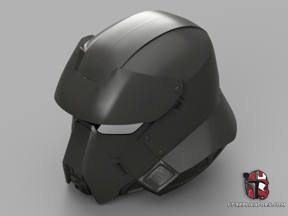 STL 3D Print Files Helldivers 2 CW-22 Kodiak Helmet Diy Kit Cosplay 1:1