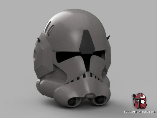 STL 3D Print Files Clone Trooper Stealth Operations Realistic Helmet Phase 2 ROTS Star Wars Cosplay