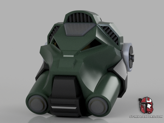 STL 3D Print Files Gorgon Terminator Space Marine Helmet Cosplay 1:1 Replica
