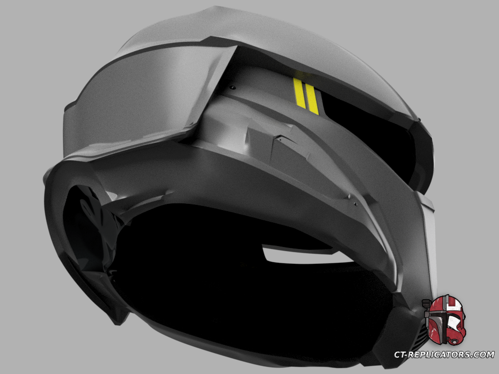 Helldivers 2 SR-24 Street Scout Helmet Diy KIT Cosplay 1:1 scale
