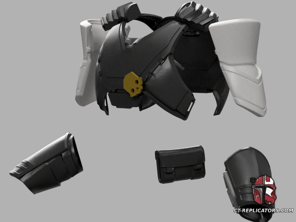 STL 3D Print Files Helldivers 2 RE-2310 Honorary Guard Armor Diy KIT Cosplay 1:1 scale