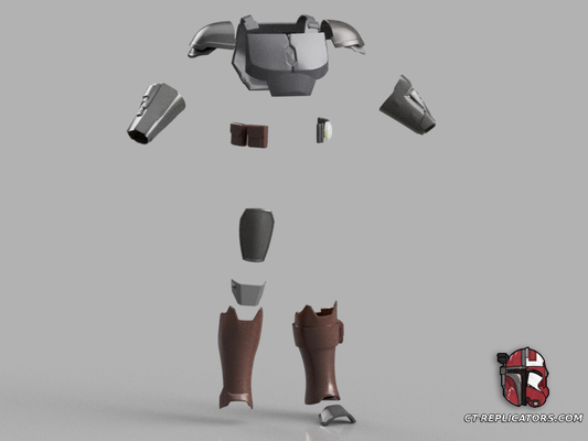 STL 3D Print Files FORTNITE Mandalorian Armor LOYALTY Star Wars 1:1 Replica Cosplay