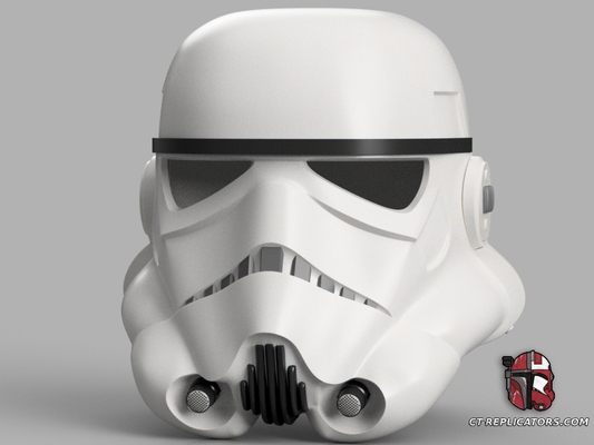 STL 3D Print Files Storm Trooper ANH Stunt Helmet Star Wars 1:1 Replica Cosplay