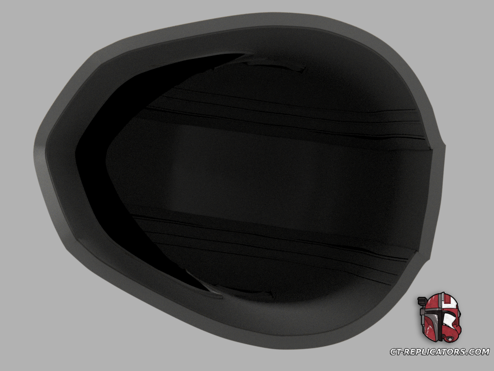 STL 3D Print Files Captain Phasma Helmet TFA TLJ Star Wars 1:1 Replica Cosplay