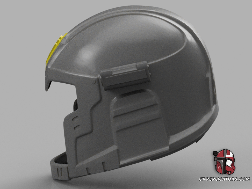 Helldivers 2 - BP-77 Grand Juror Helmet DIY Kit Cosplay 1:1 scale