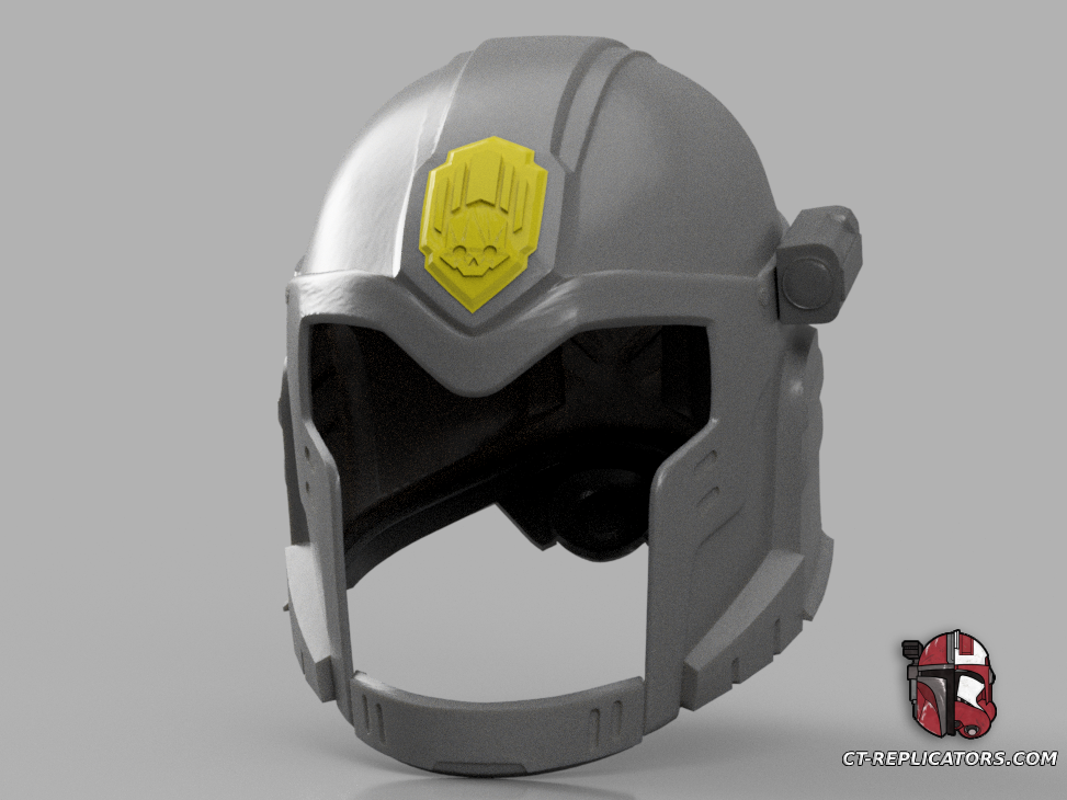 Helldivers 2 - BP-77 Grand Juror Helmet DIY Kit Cosplay 1:1 scale