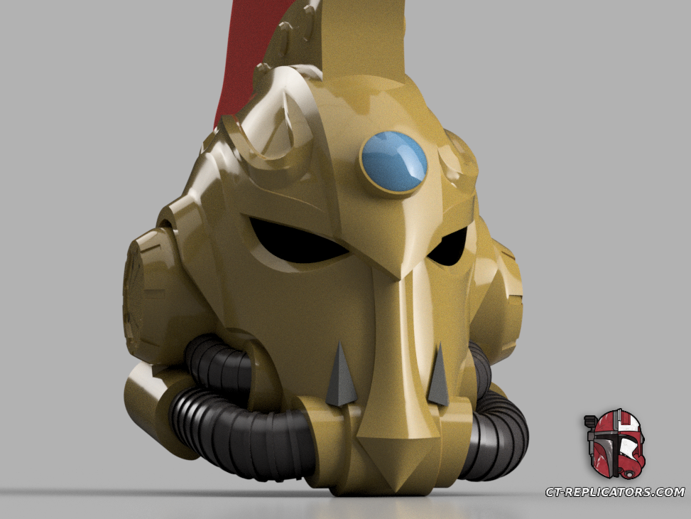 Kariyan Blade Champion of the Adeptus Custodes Space Marine Helmet 1:1 Cosplay Replica