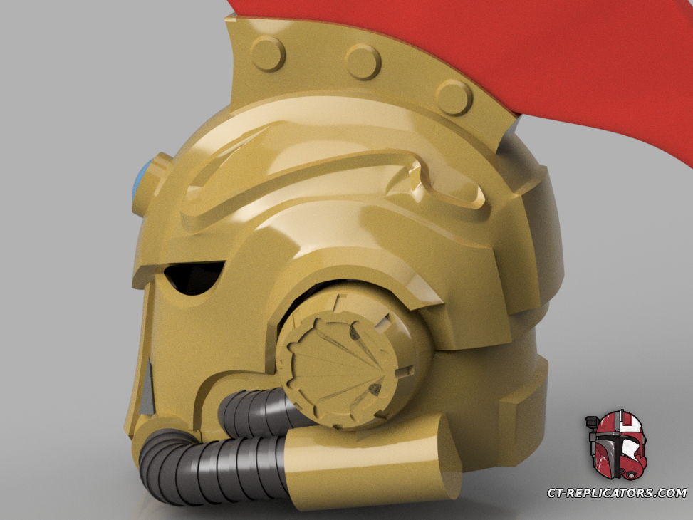 Kariyan Blade Champion of the Adeptus Custodes Space Marine Helmet 1:1 Cosplay Replica
