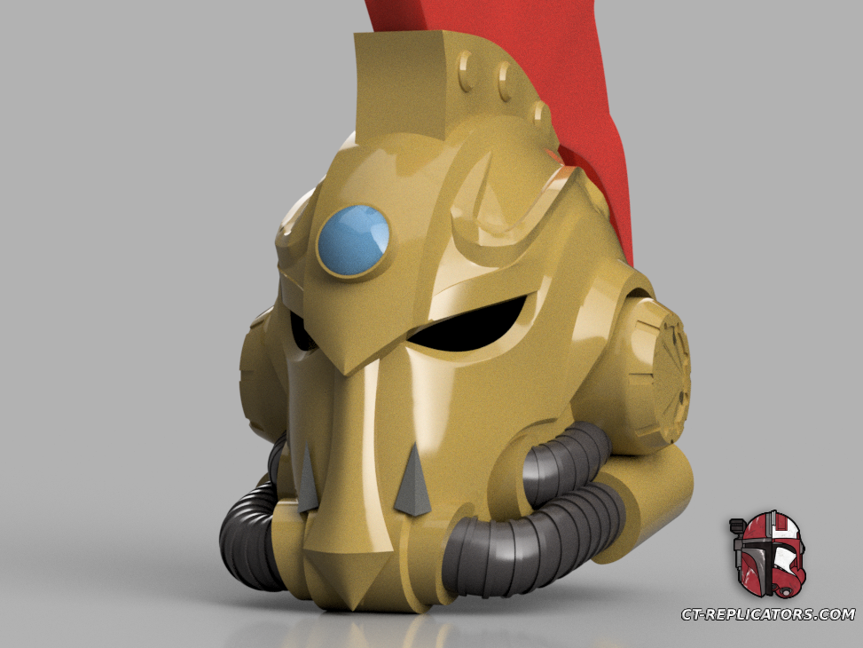 Kariyan Blade Champion of the Adeptus Custodes Space Marine Helmet 1:1 Cosplay Replica