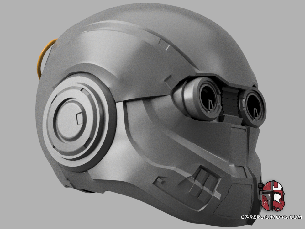 Helldivers 2 AD-11 Livewire Helmet Diy KIT Cosplay 1:1 scale