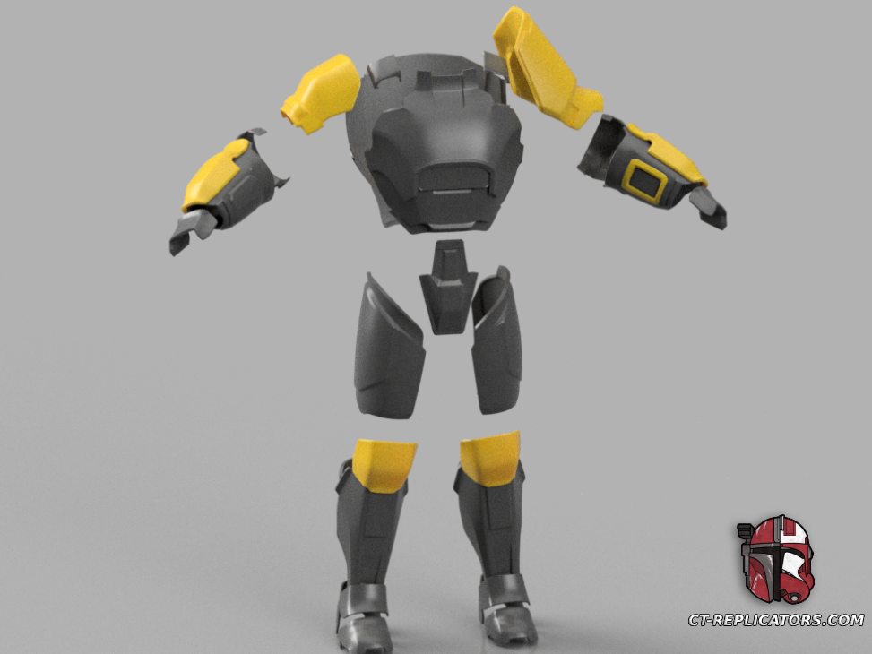Helldivers 2 BATTLE MASTER Armor Diy Kit Cosplay 1:1