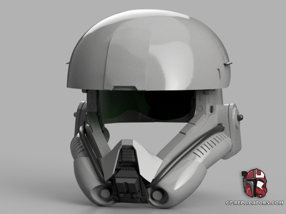 Star Wars TIE Han Solo Movie Helmet 1:1 Replica Cosplay Battlefront Squadron