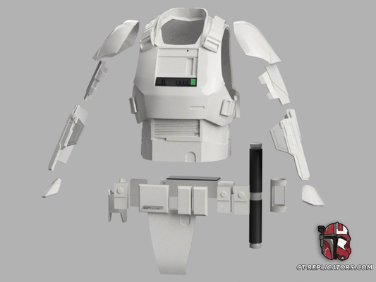 Patrol Trooper Armor Han Solo Star Wars Cosplay 1:1 Replica