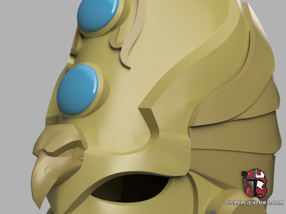 Aeosoth Vexilus Praetor Adeptus Custodes Space Marine Helmet 1:1 Cosplay Replica
