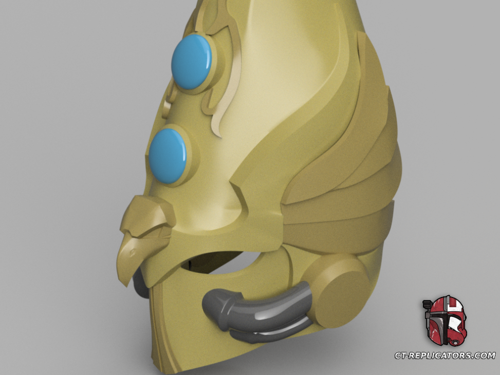 Aeosoth Vexilus Praetor Adeptus Custodes Space Marine Helmet 1:1 Cosplay Replica